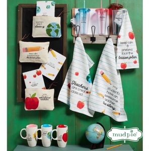 Mud Pie Teachers are a Class Act Tea Towel